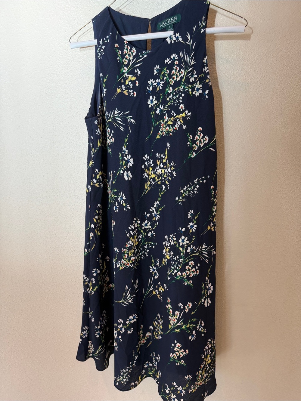 Lauren Ralph Lauren Navy Floral Dress